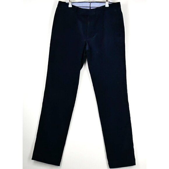 NWT Men's Ralph Lauren Corduroy Pants Blue 32X32 - Picture 2 of 3